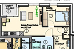 Erstbezug! Moderne 2-Zimmer-NeubauWohnung mit Terrasse in Schloß Neuhaus – ab 01.08. verfügbar (WE 7)