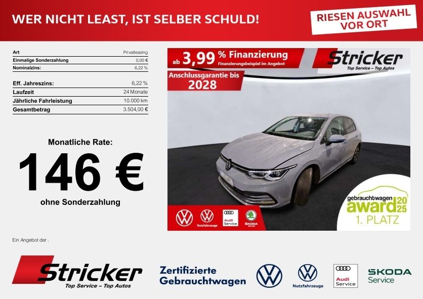 VW Golf 42.548 km 19.299 &euro; Horn-Bad Meinberg 32805