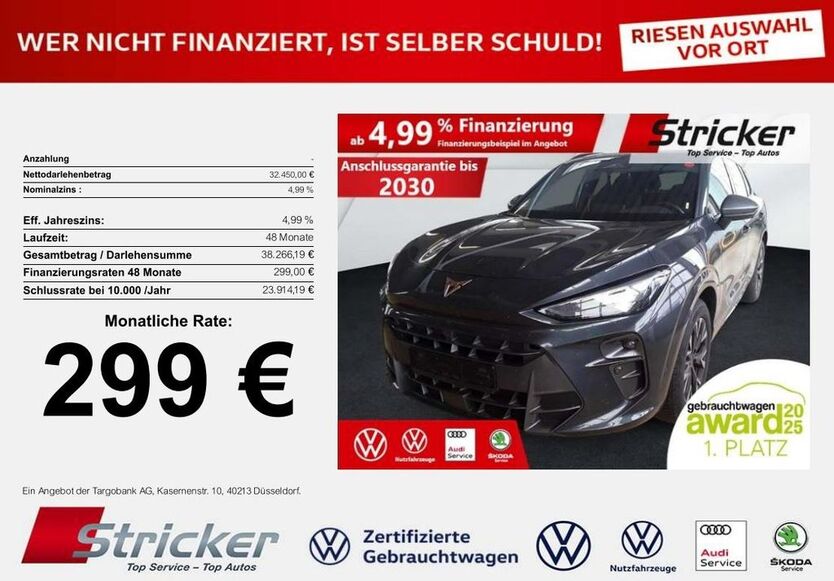 Cupra Terramar 26.331 km 32.449 € Horn-Bad Meinberg 32805