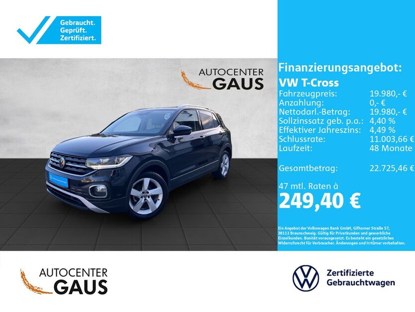 VW T-Cross 43.442 km 19.580 € Bielefeld 33699