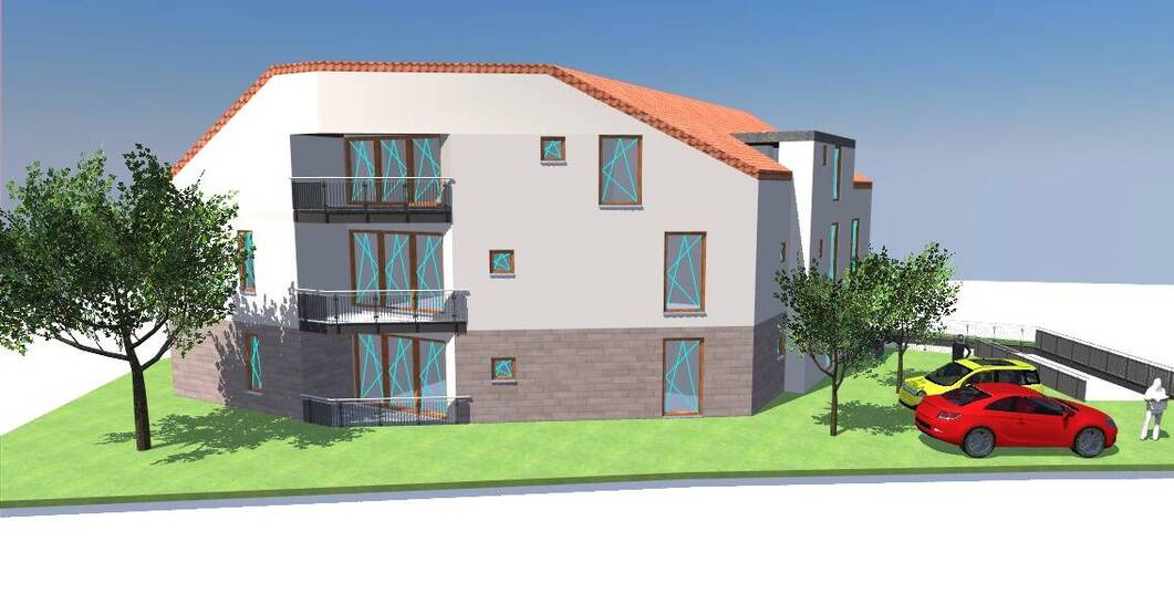 Kernstadtlage: Neubau ETW mit Aufzug und Tiefgarage als KFW 40 mit QNG zu 1.13% Förderkredit! 3 zimmer