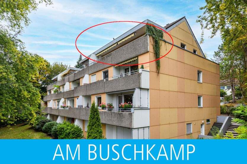 Licht, Weite & Struktur - Individuell geschnittene Dachgeschosswohnung mit toller Terrasse 3 zimmer