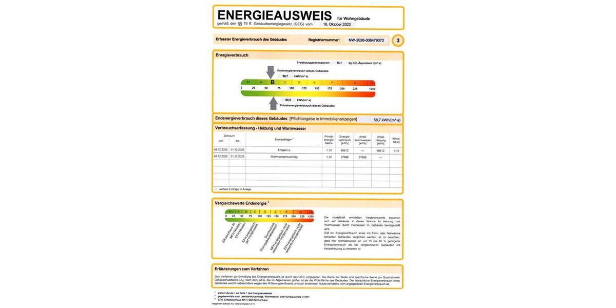 Dachgeschoßwohnung Paderborn Neuenbeken - 3 Zimmer, 78 m&sup2;, 283.000&euro; | Angebot:27177685