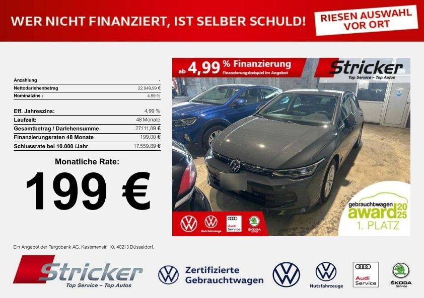 VW Golf 21.608 km 22.949 &euro; Horn-Bad Meinberg 32805