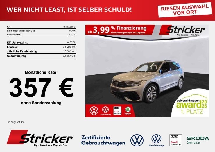 VW Tiguan 29.534 km 41.449 € Detmold 32760