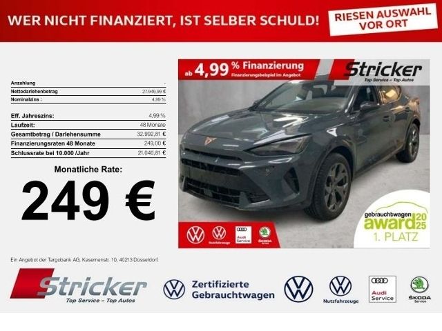 Cupra Formentor 30.024 km 27.939 &euro; Horn-Bad Meinberg 32805