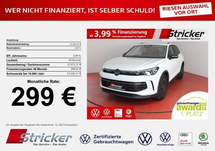 VW Tiguan 27.867 km 31.949 &euro; Detmold 32760
