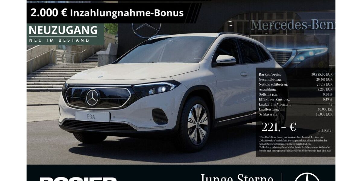 Mercedes-Benz EQA 57.214 km 30.885 &euro; Paderborn 33100