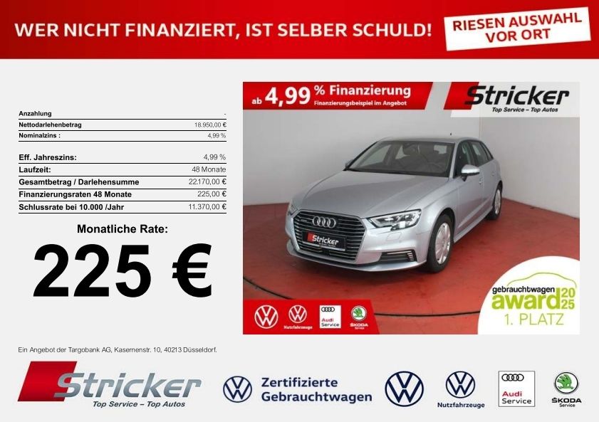 Audi A3 53.311 km 18.949 &euro; Detmold 32760