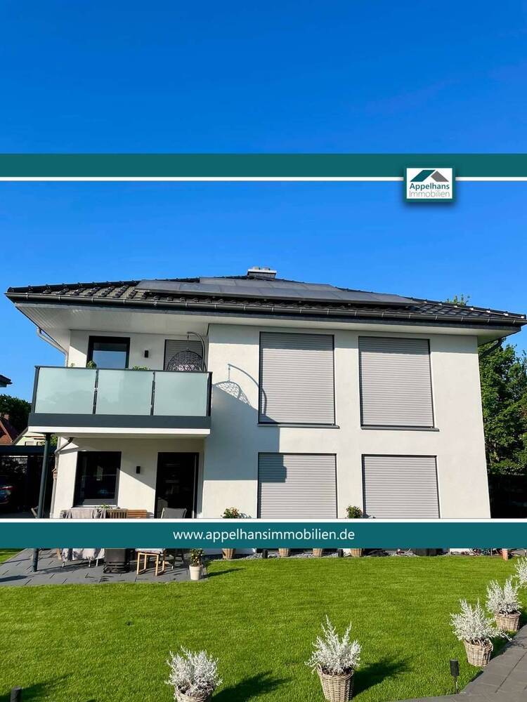 Charmante 100 m² Doppelhaushälfte - Hochwertige Möblierung und modernes Design!
