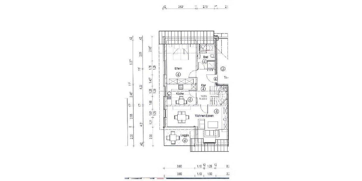 Etagenwohnung Bad Lippspringe - 3 Zimmer, 95 m&sup2;, 330.000&euro; | Angebot:26483358