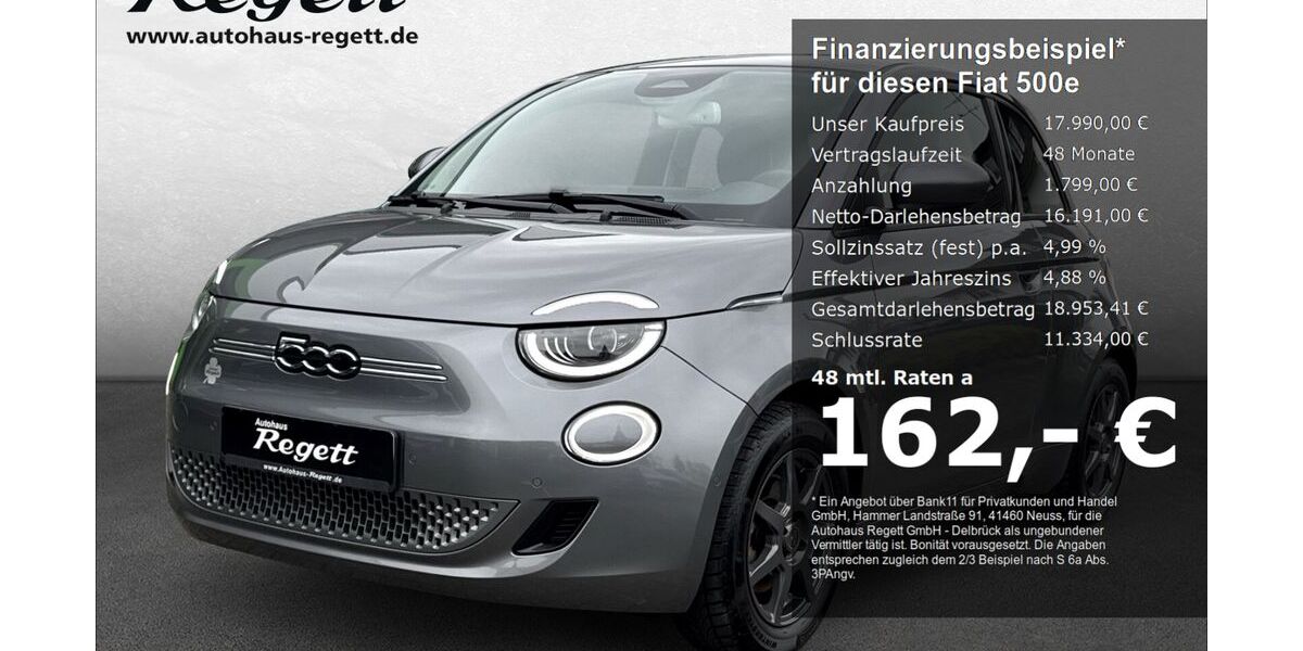 Fiat 500e 56.171 km 17.990 &euro; Delbrück-Westenholz 33129