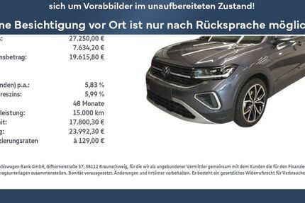 VW T-Cross 3.952 km 27.250 &euro; Rietberg 33397