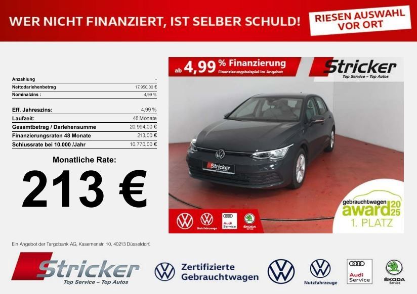 VW Golf 19.193 km 17.949 &euro; Horn-Bad Meinberg 32805