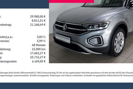 VW T-Roc 24.000 km 29.980 € Rietberg 33397
