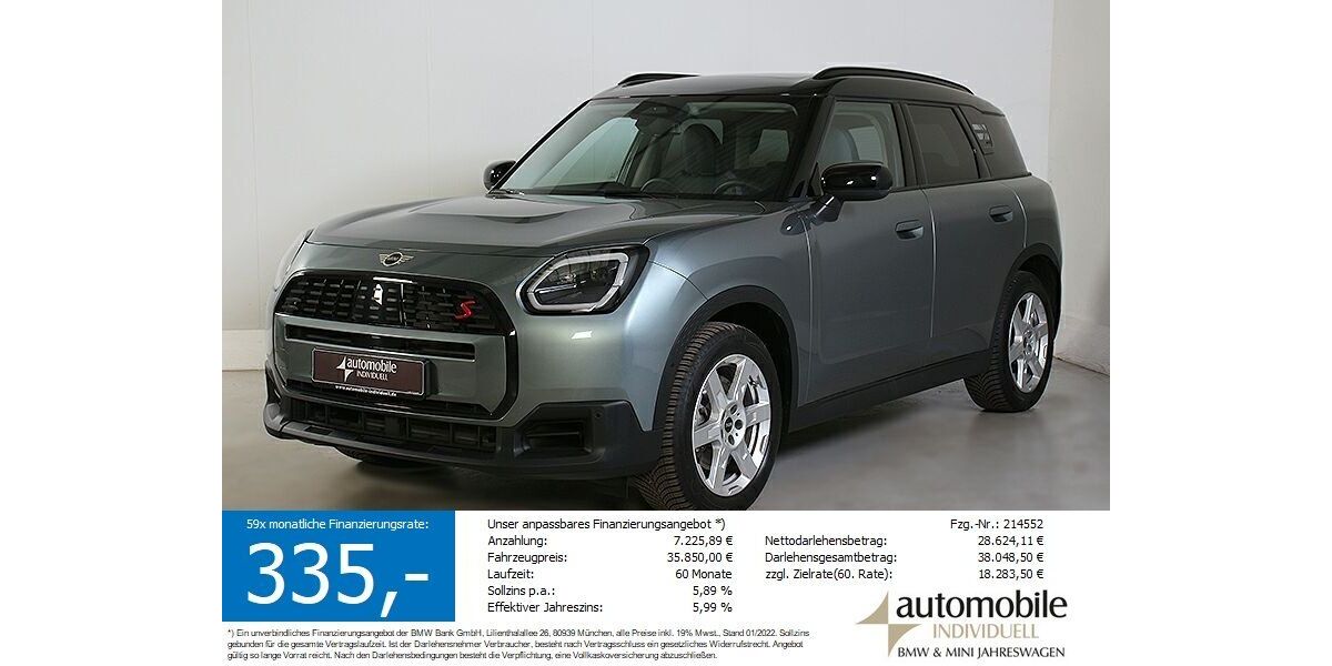 Mini Countryman S (Cooper) 13.400 km 35.240 &euro; Paderborn 33100