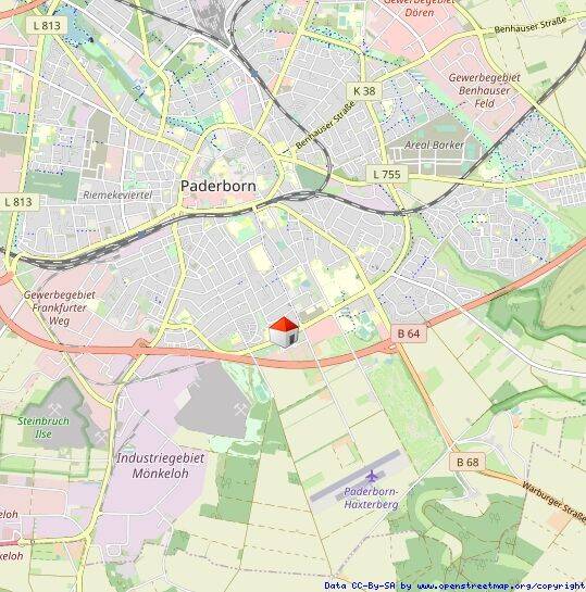 Etagenwohnung Paderborn Kernstadt - 2 Zimmer, 63 m&sup2;, 850&euro; | Angebot:25704146