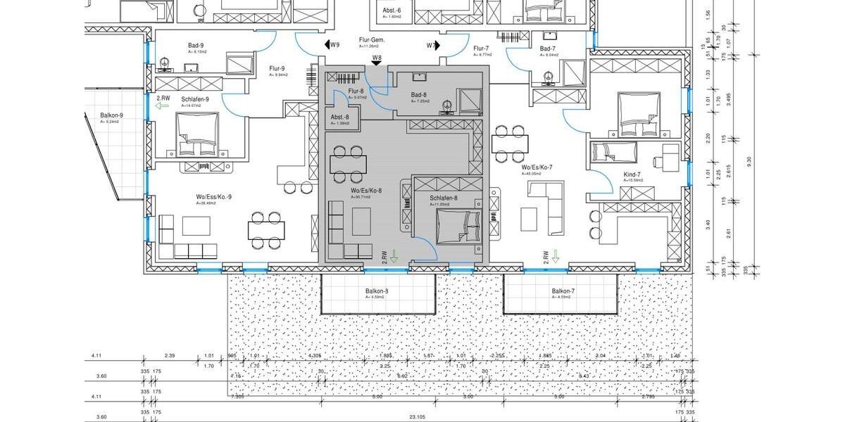 Etagenwohnung Bad Lippspringe - 2 Zimmer, 61 m&sup2;, 737&euro; | Angebot:26317762