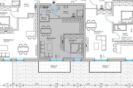 Wohnung Bad Lippspringe - 2 Zimmer, 61 m&sup2;, 737&euro; | Angebot:26317762