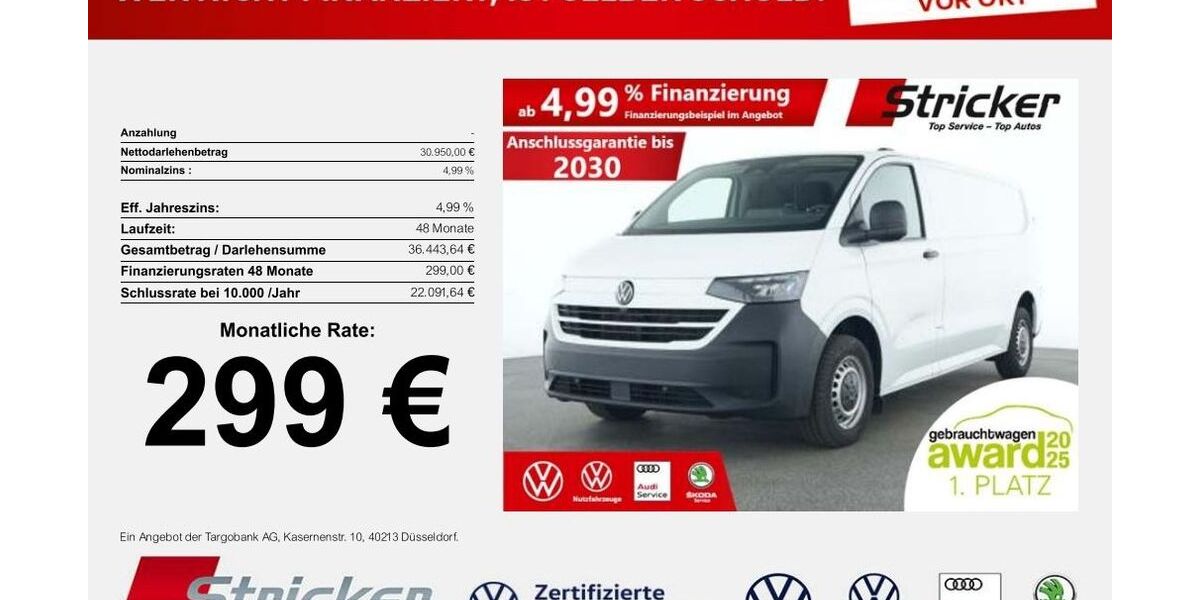 VW T7 Transporter 24.118 km 30.949 &euro; Horn-Bad Meinberg 32805