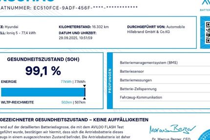 Hyundai IONIQ 5 16.329 km 36.990 € Bad Wünnenberg 33181