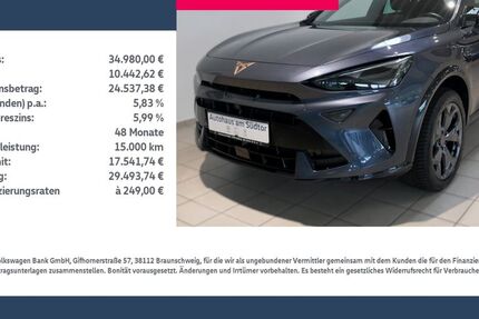 Cupra Formentor 21.600 km 34.980 € Rietberg 33397