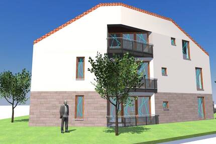 Kernstadtlage: Neubau ETW mit Aufzug und Tiefgarage als KFW 40 und QNG-Förderkredit zu 1.13%! 3 zimmer