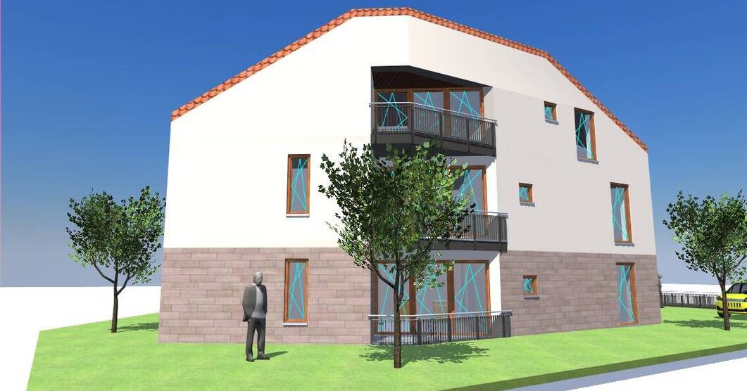 Kernstadtlage: Neubau ETW mit Aufzug und Tiefgarage als KFW 40 und QNG-Förderkredit zu 1.13%! 3 zimmer