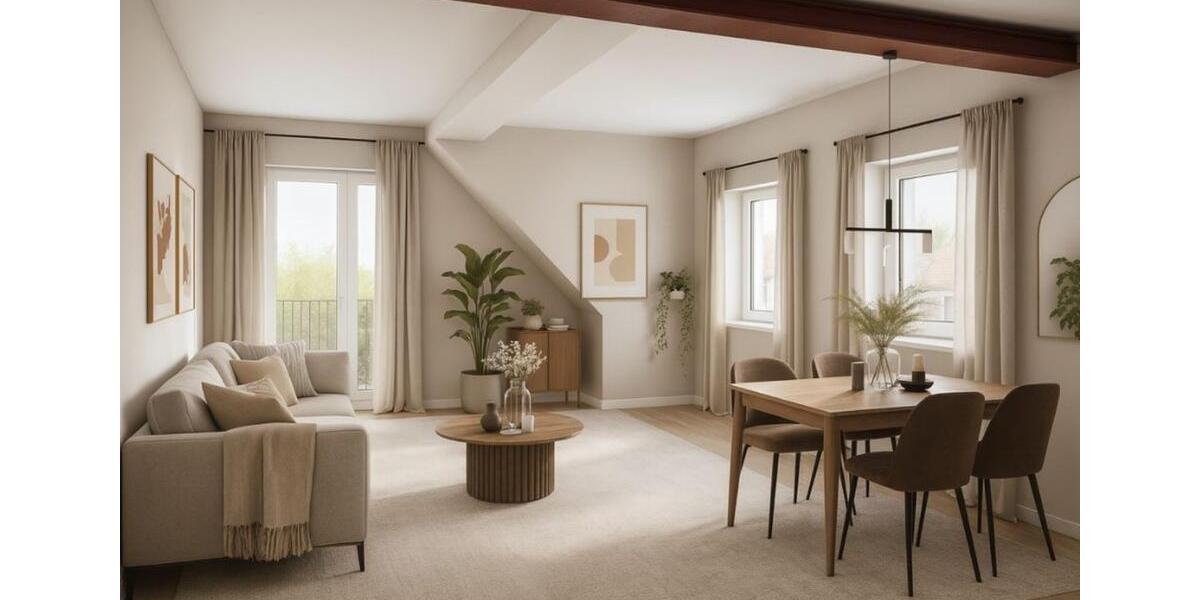 Dachgeschoßwohnung Steinheim - 2 Zimmer, 98 m&sup2;, 980&euro; | Angebot:24767068