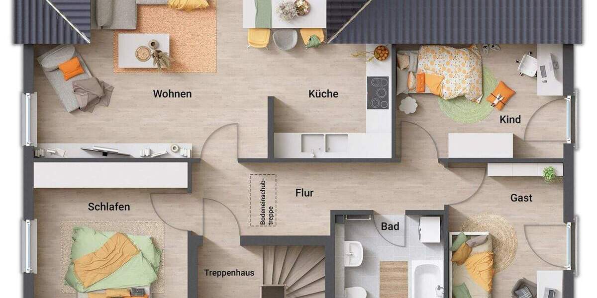 Mehrfamilienhaus, Wohnhaus Bielefeld Sennestadt - 8 Zimmer, 200 m&sup2;, 532.450&euro; | Angebot:24766253