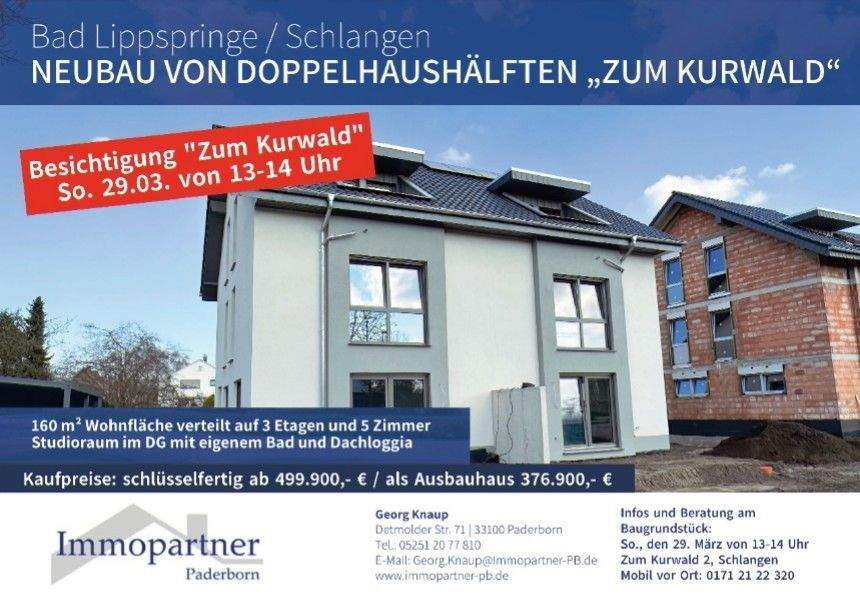 Doppelhaushälfte schlangen Schlangen - 6 Zimmer, 160 m&sup2;, 529.900&euro; | Angebot:25879109