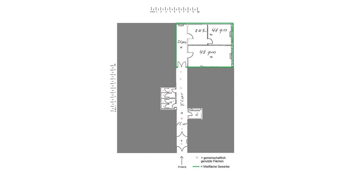Gewerbeobjekt Paderborn Kernstadt - 3 Zimmer, 107 m&sup2;, 708&euro; | Angebot:26863476