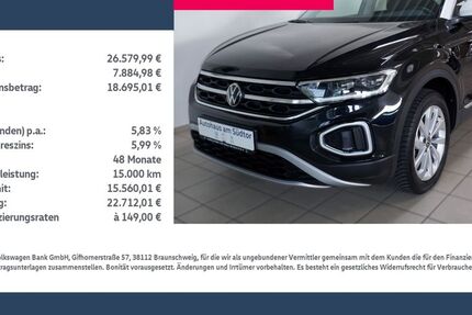 VW T-Roc 23.345 km 26.580 € Rietberg 33397