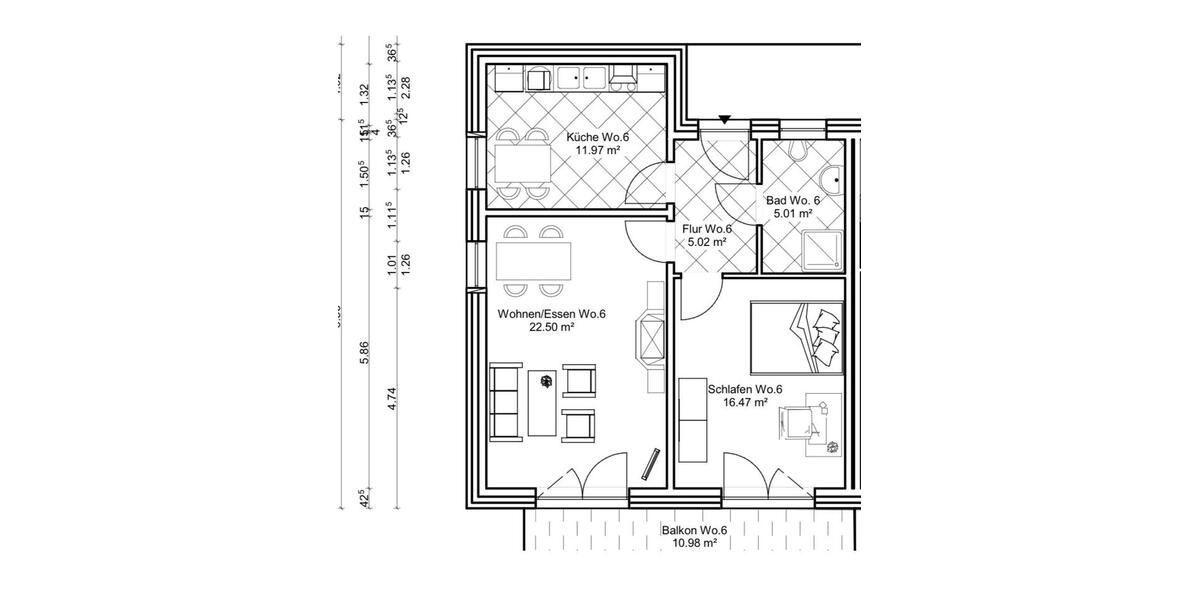 Erdgeschoßwohnung Paderborn Neuenbeken - 2 Zimmer, 61 m&sup2;, 510&euro; | Angebot:27586743