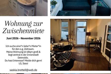 Wohnung Detmold - 2 Zimmer, 68 m&sup2;, 900&euro; | Angebot:25974952