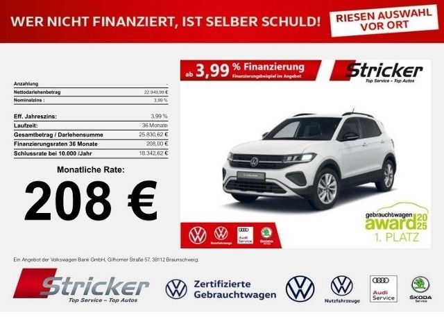 VW T-Cross 22.960 km 22.949 &euro; Horn-Bad Meinberg 32805