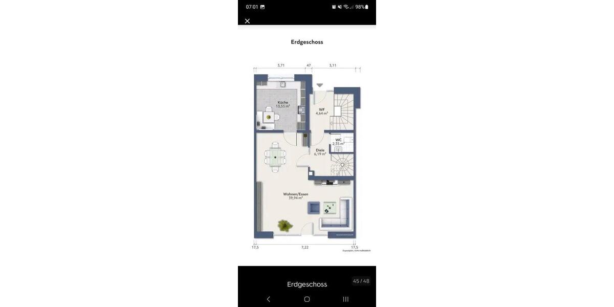 Maisonettenwohnung Paderborn Neuenbeken - 4 Zimmer, 122 m&sup2;, 1.200&euro; | Angebot:27541845