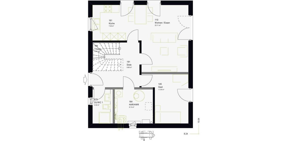 Einfamilienhaus Marsberg Niedermarsberg - 5 Zimmer, 123 m&sup2;, 352.999&euro; | Angebot:26229639