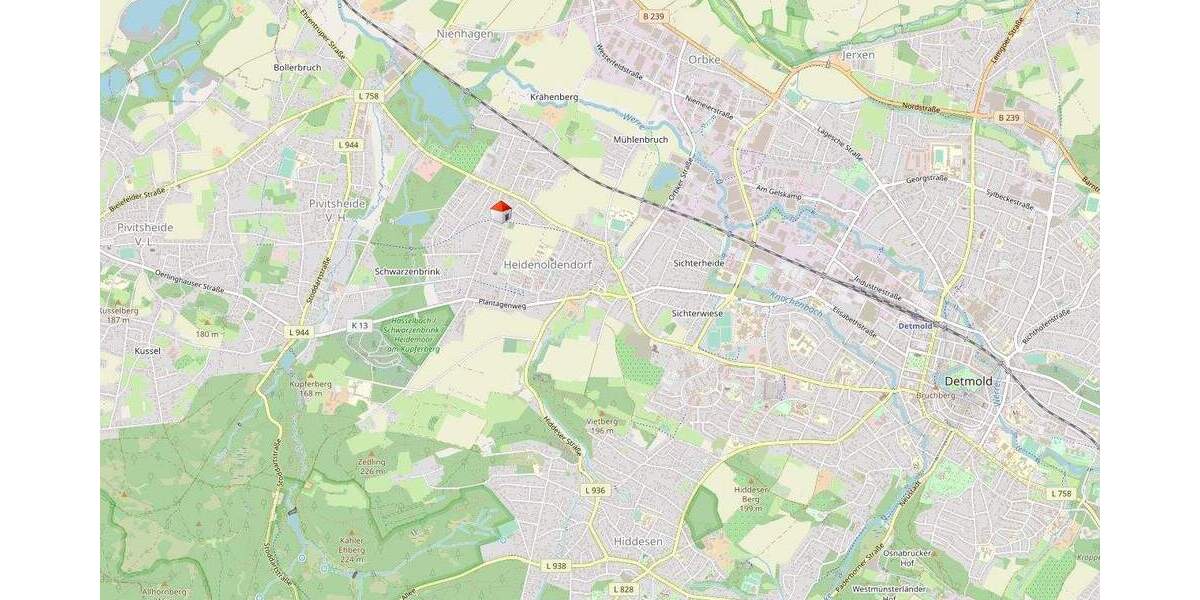 Grundstück Detmold / Heidenoldendorf Heidenoldendorf - 570.000&euro; | Angebot:25279663