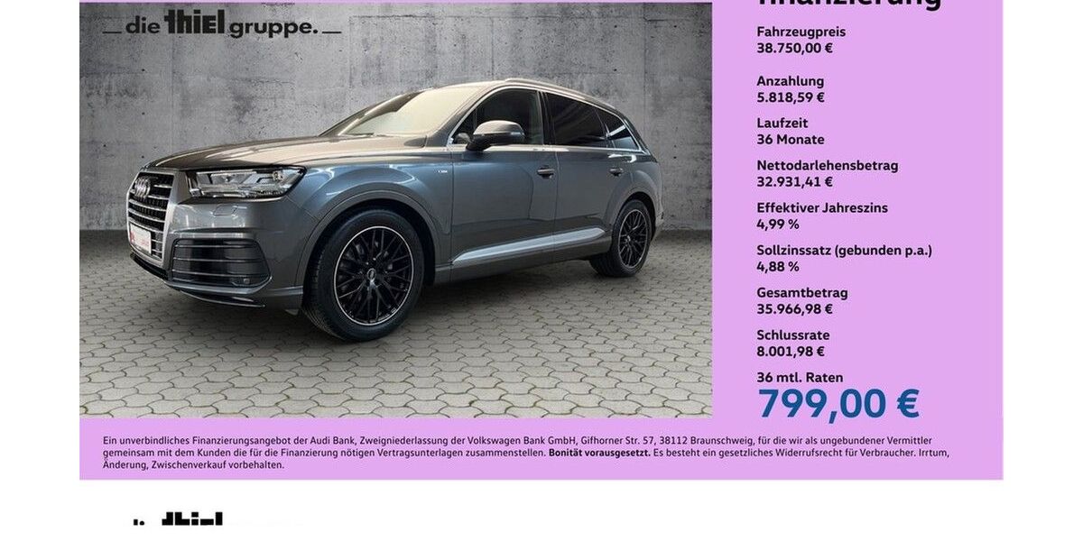 Audi Q7 95.700 km 37.950 &euro; Paderborn 33100