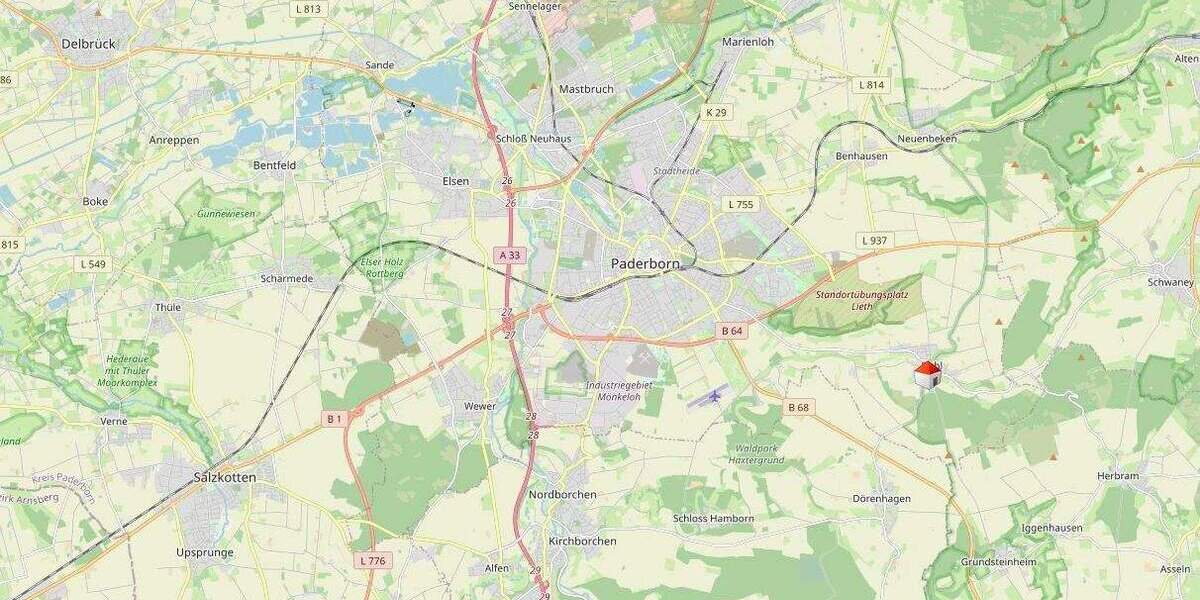 Einfamilienhaus Paderborn / Dahl Dahl - 4 Zimmer, 159 m&sup2;, 499.000&euro; | Angebot:25747655