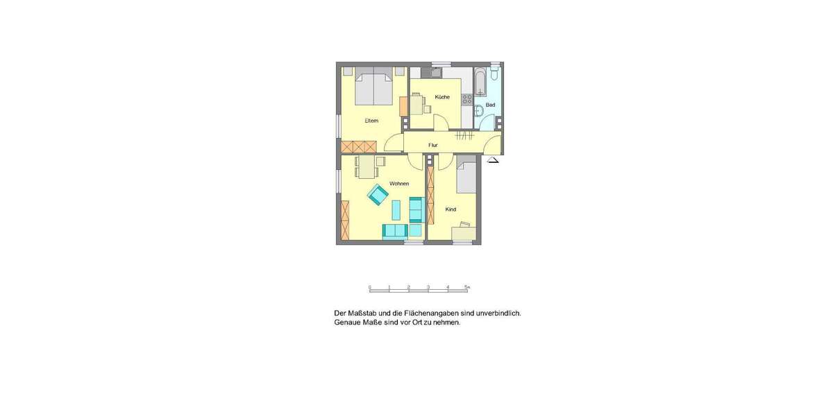 Etagenwohnung Detmold Mindener Hof - 3 Zimmer, 62 m&sup2;, 459&euro; | Angebot:27098291