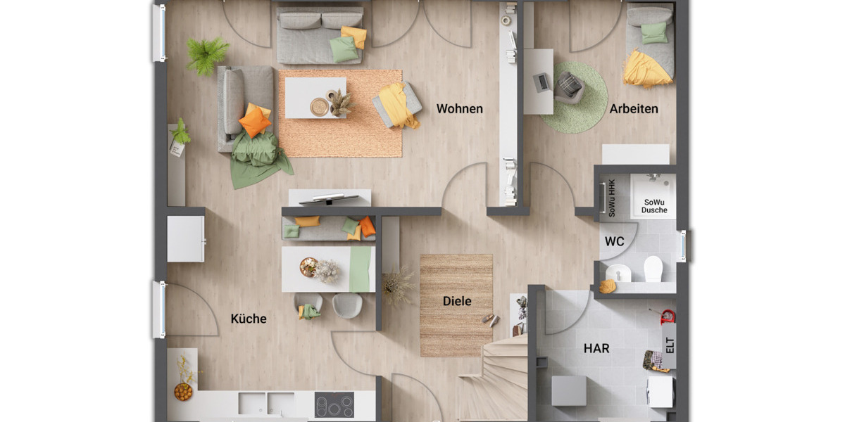 Mehrfamilienhaus, Wohnhaus Horn-Bad Meinberg Horn - 6 Zimmer, 155 m&sup2;, 438.760&euro; | Angebot:25073458