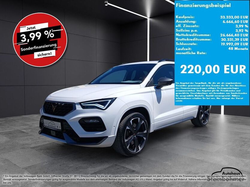 Cupra Ateca 18.297 km 33.333 € Schloß Holte-Stukenbrock 33758
