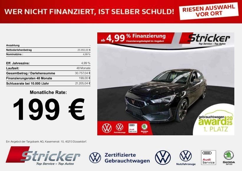 Cupra Leon 19.269 km 25.949 € Horn-Bad Meinberg 32805