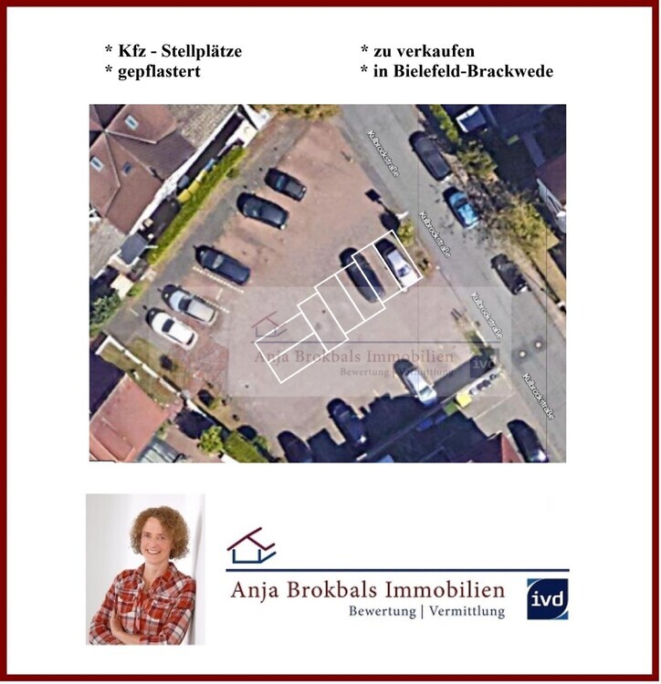 #Brackwede #Parkplätze zu verkaufen #Bielefeld, Kulbrockstraße - für Käufer provisionsfrei zimmer