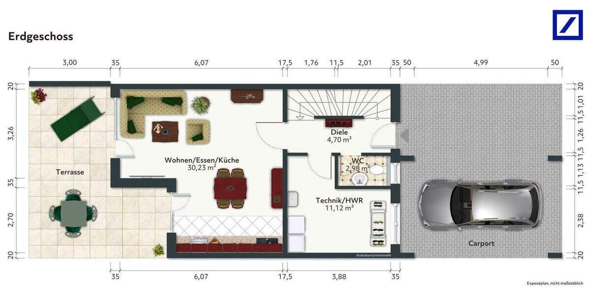 Neuwertiges Reihenmittelhaus in Stukenbrock 5 zimmer