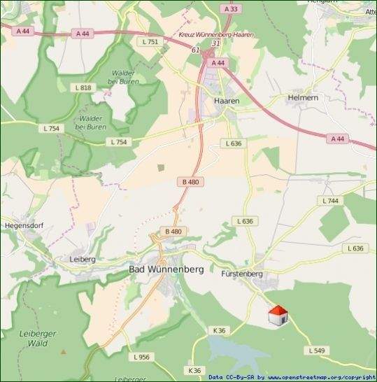 Einfamilienhaus Bad Wünnenberg Fürstenberg - 2 Zimmer, 33 m&sup2;, 89.000&euro; | Angebot:25279661