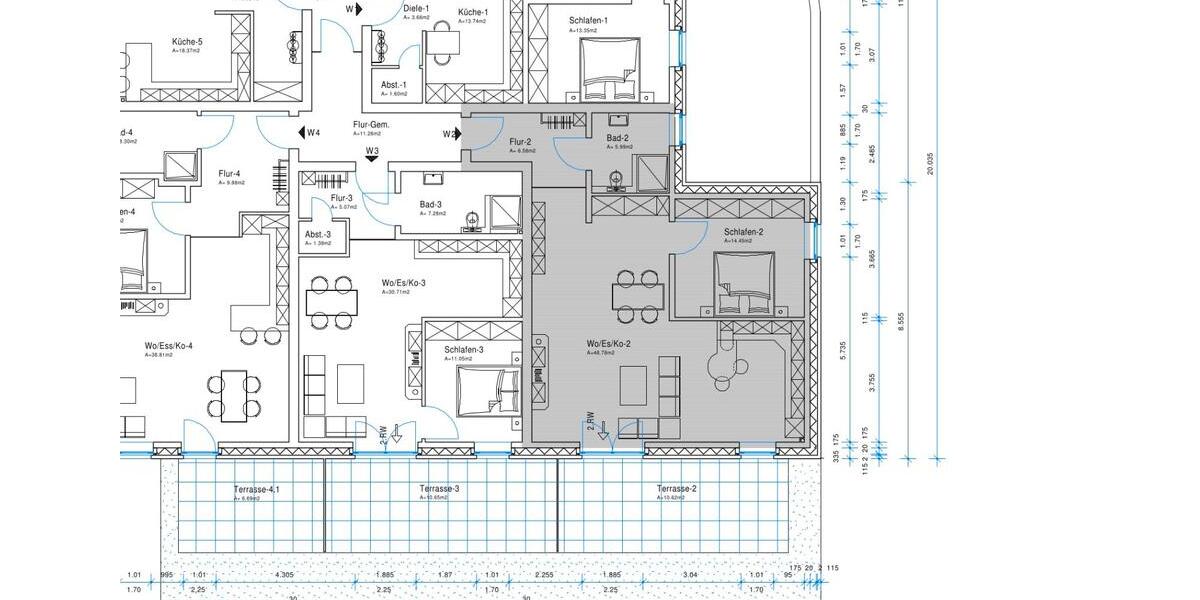 Etagenwohnung Bad Lippspringe - 1 Zimmer, 74 m&sup2;, 959&euro; | Angebot:26316645
