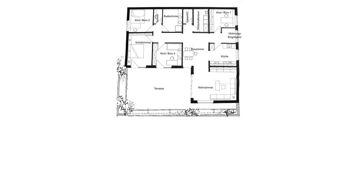 Terrassenwohnung Schlangen - 7 Zimmer, 149 m&sup2;, 215.000&euro; | Angebot:27298965